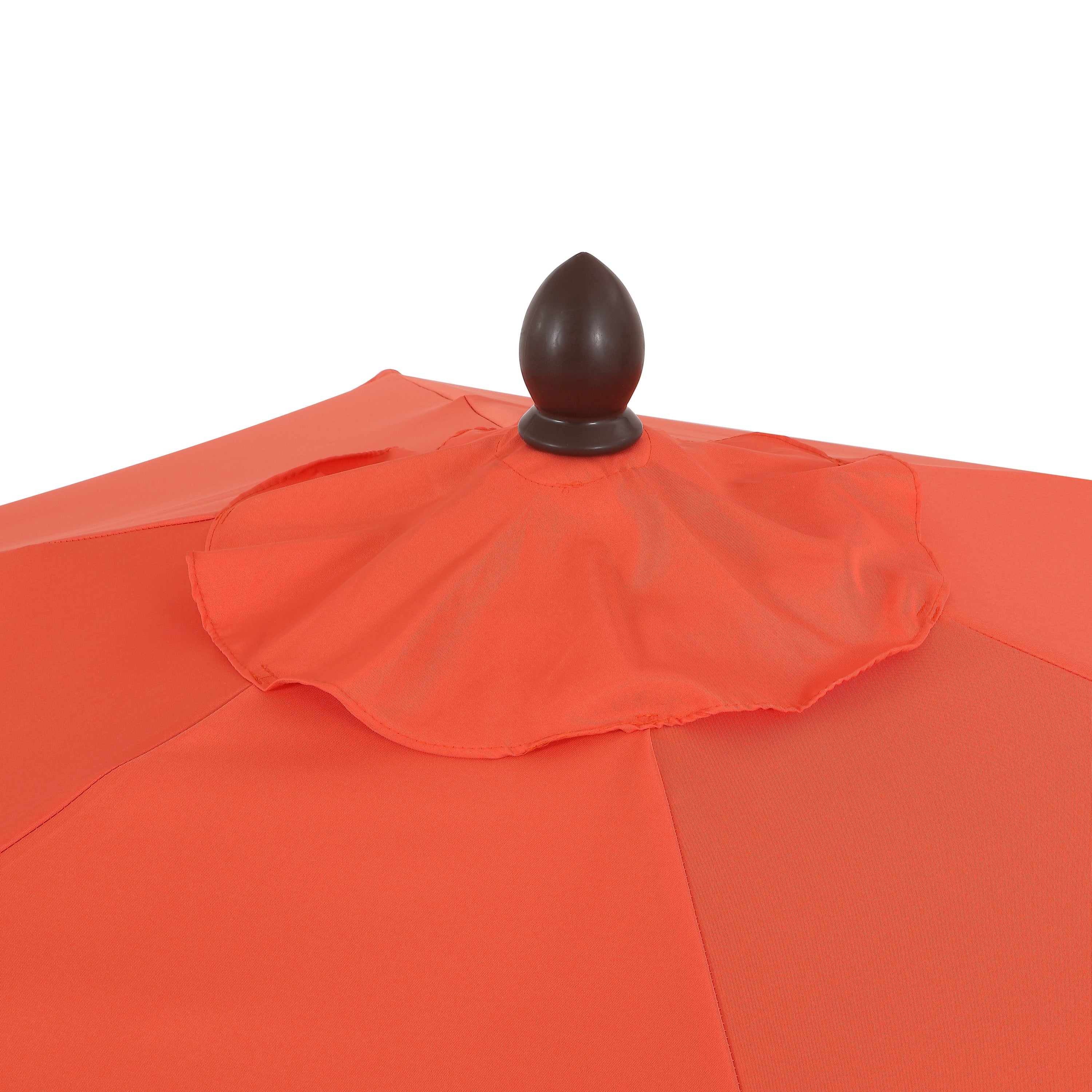 Collins Classic Cottage Tassel Market Patio Umbrella with Auto-Tilt