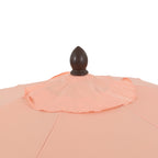 Collins Classic Cottage Tassel Market Patio Umbrella with Auto-Tilt