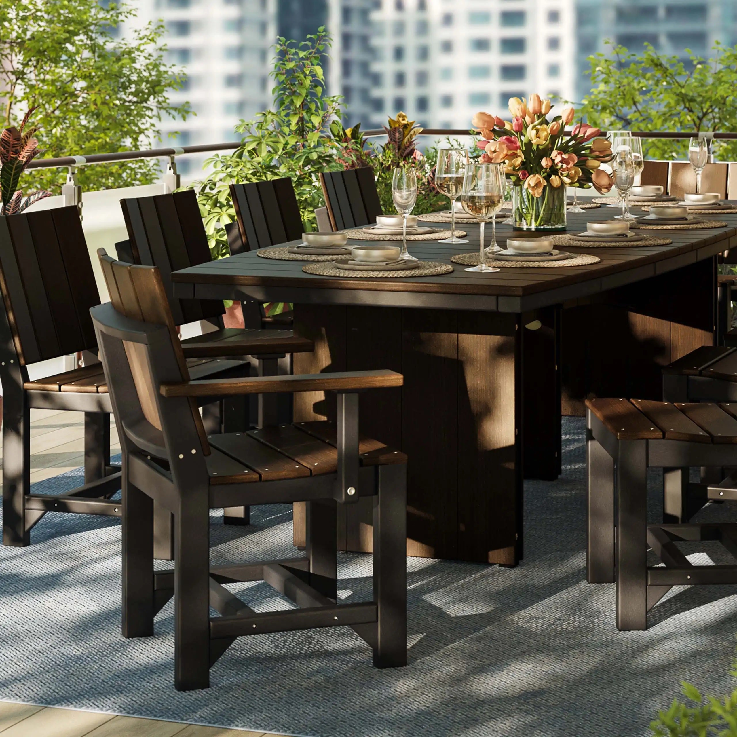Urban Arm Chair from LuxCraft