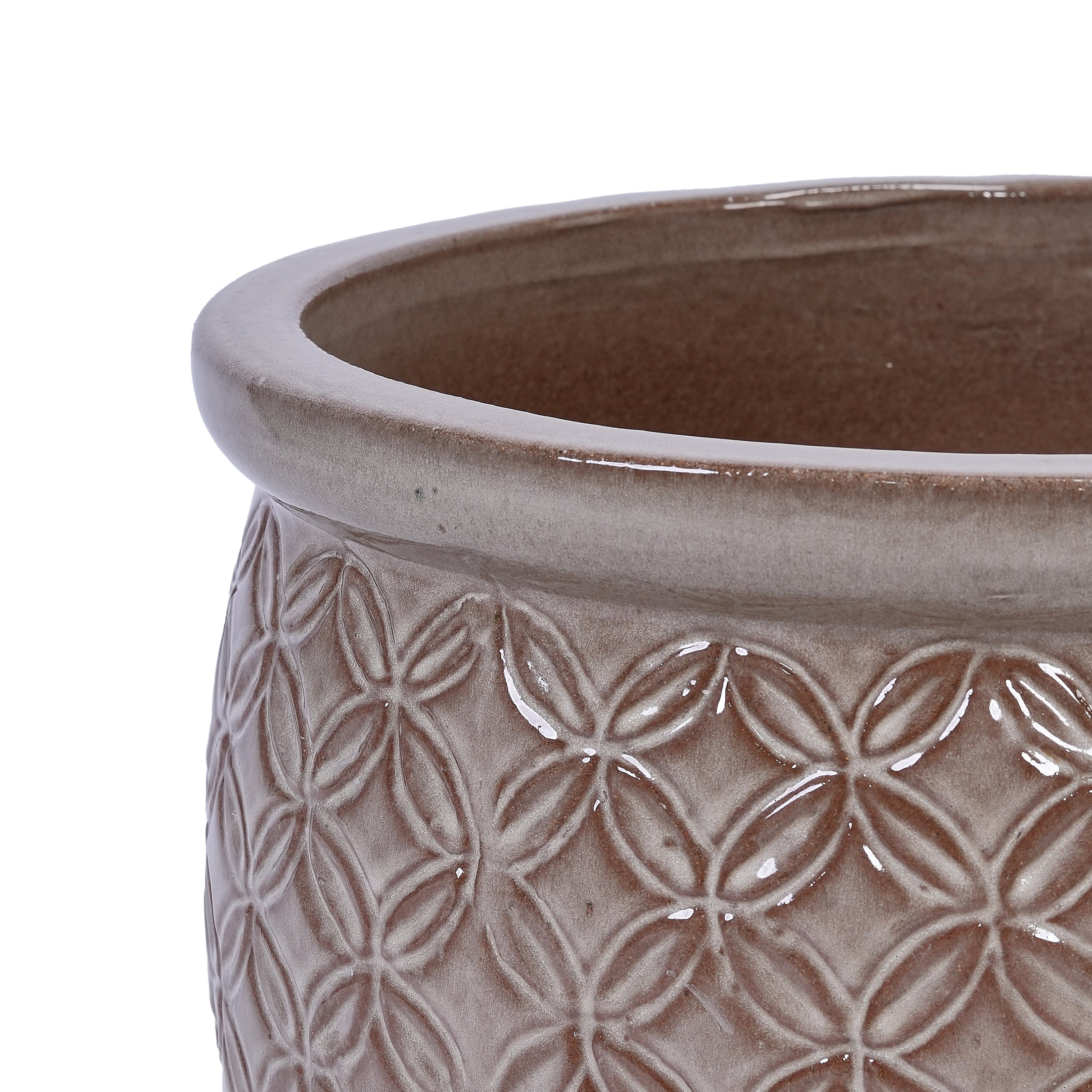 Sonora Handmade Ceramic Flower Pot, Set of 3