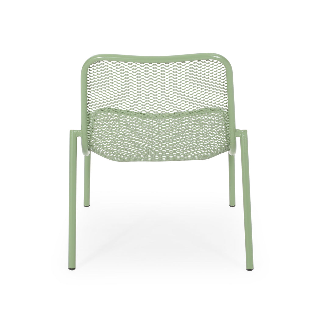 Kincaid Stackable Iron Chairs, Set of 2