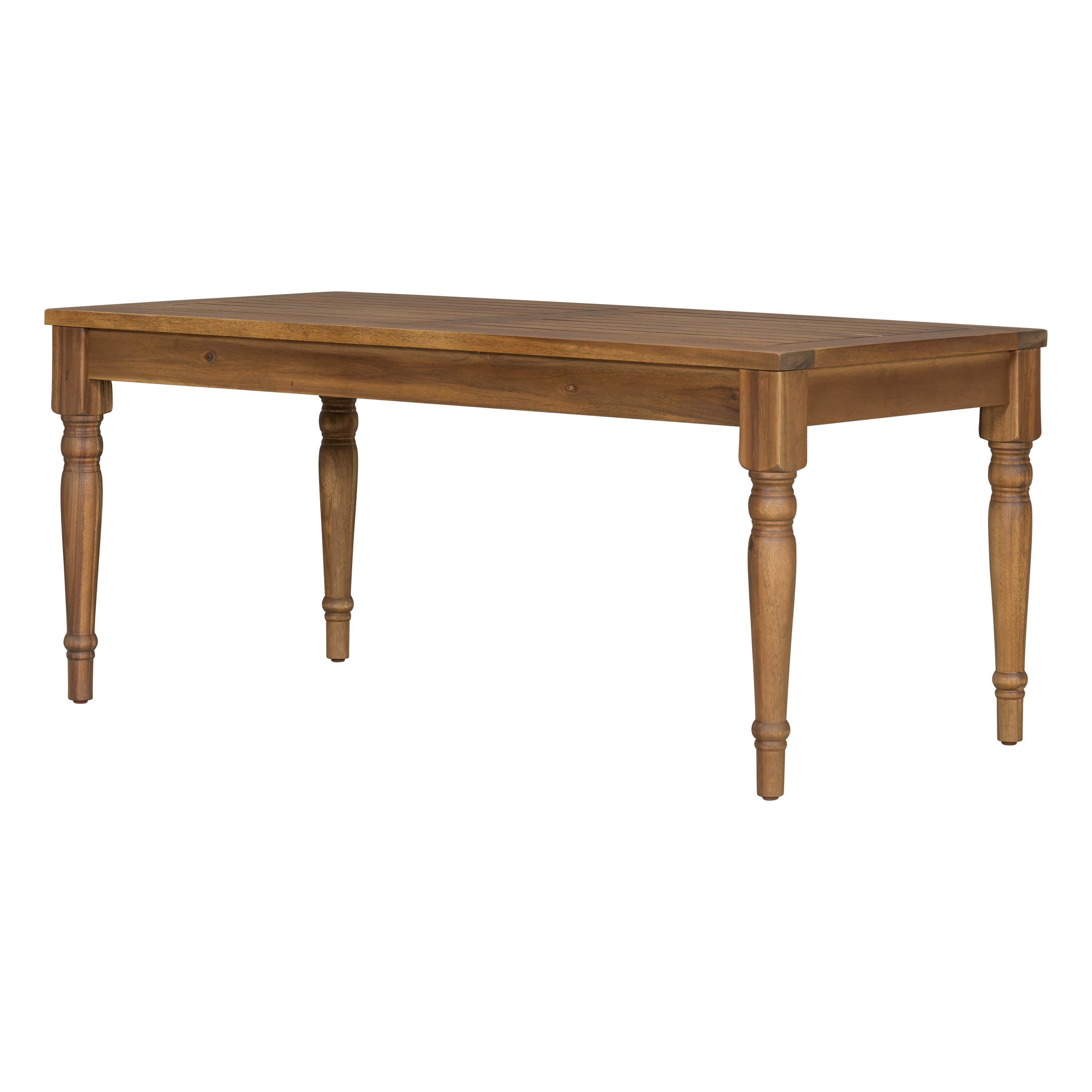 Islewood 2 Piece Acacia Wood Outdoor Loveseat & Coffee Table Set