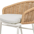 Santorini Wicker Outdoor Bar Stool, Set of 2