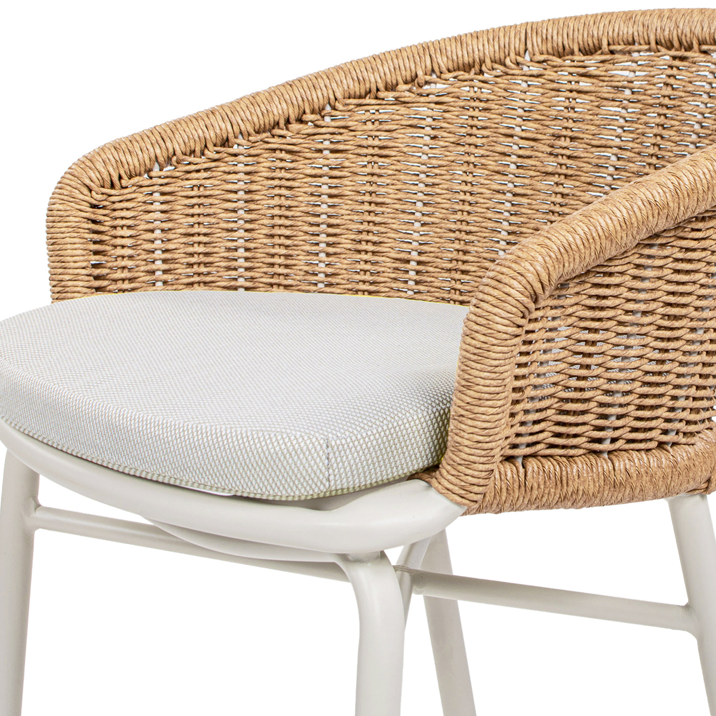 Santorini Wicker Outdoor Bar Stool, Set of 2