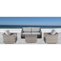 Laguna Sol Fully Assembled 4-Person Wicker Sofa Seating Set