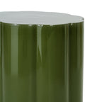 High-Gloss Magnesium Oxide Outdoor Side Table