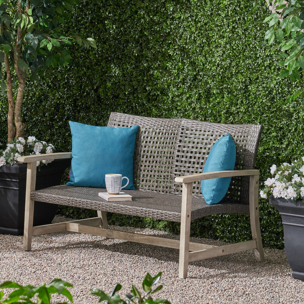 Hampton Outdoor Rattan Loveseat
