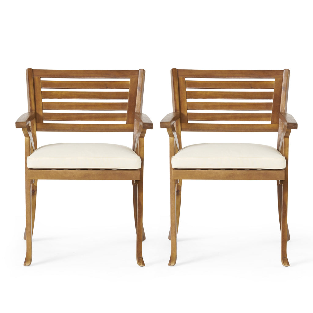 Hermosa 5-Piece Wood Outdoor Dining Set
