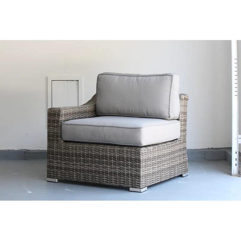 Laguna Sol Chic Wicker Outdoor Loveseat