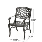 Luminea Lattice Outdoor Dining Chair