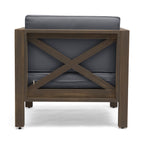 Brava Outdoor Club Chair with Water-Resistant Cushions