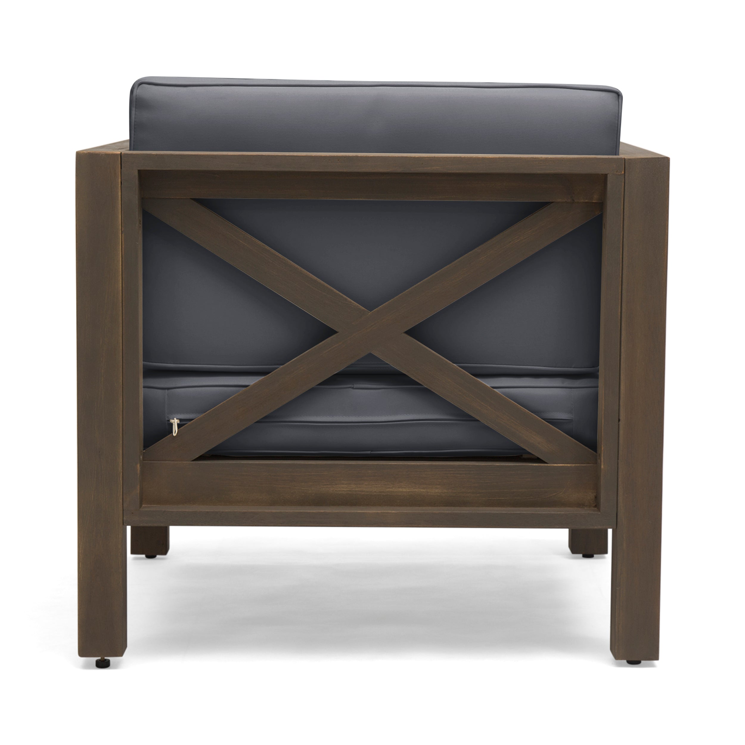 Brava Outdoor Club Chair with Water-Resistant Cushions