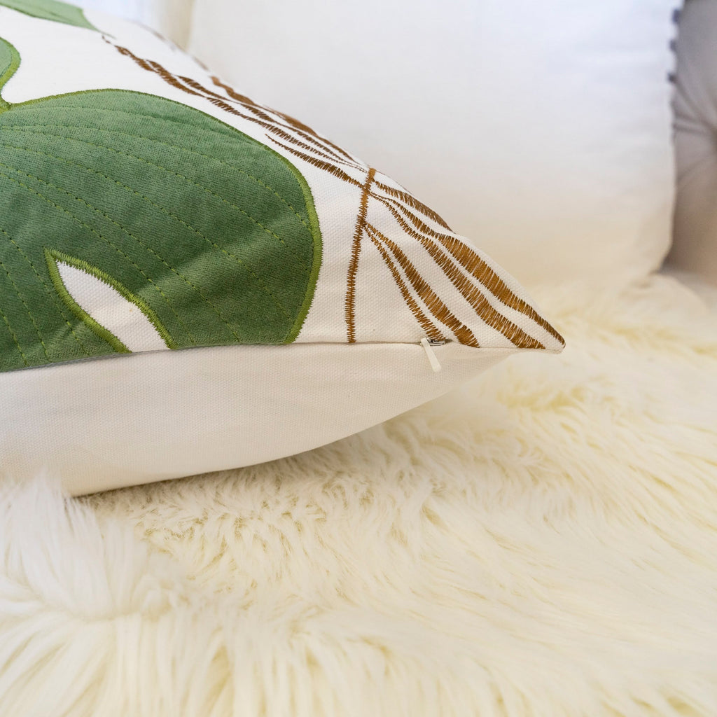 Monstera 20x20 Outdoor Throw Pillow