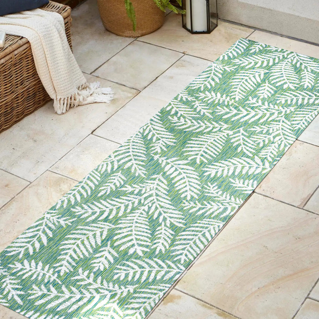 Nevis Palm Frond Indoor/Outdoor Area Rug