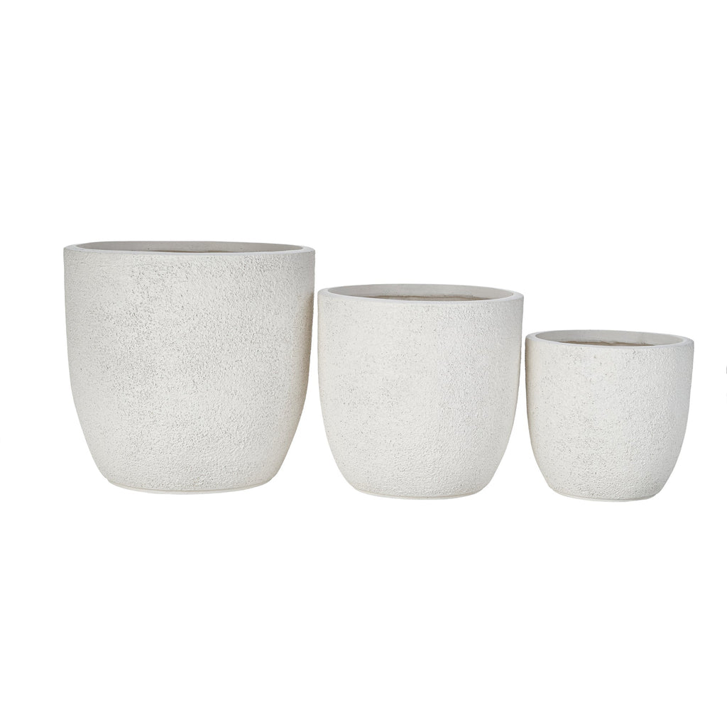 Lightweight Matte Textured Outdoor Planter