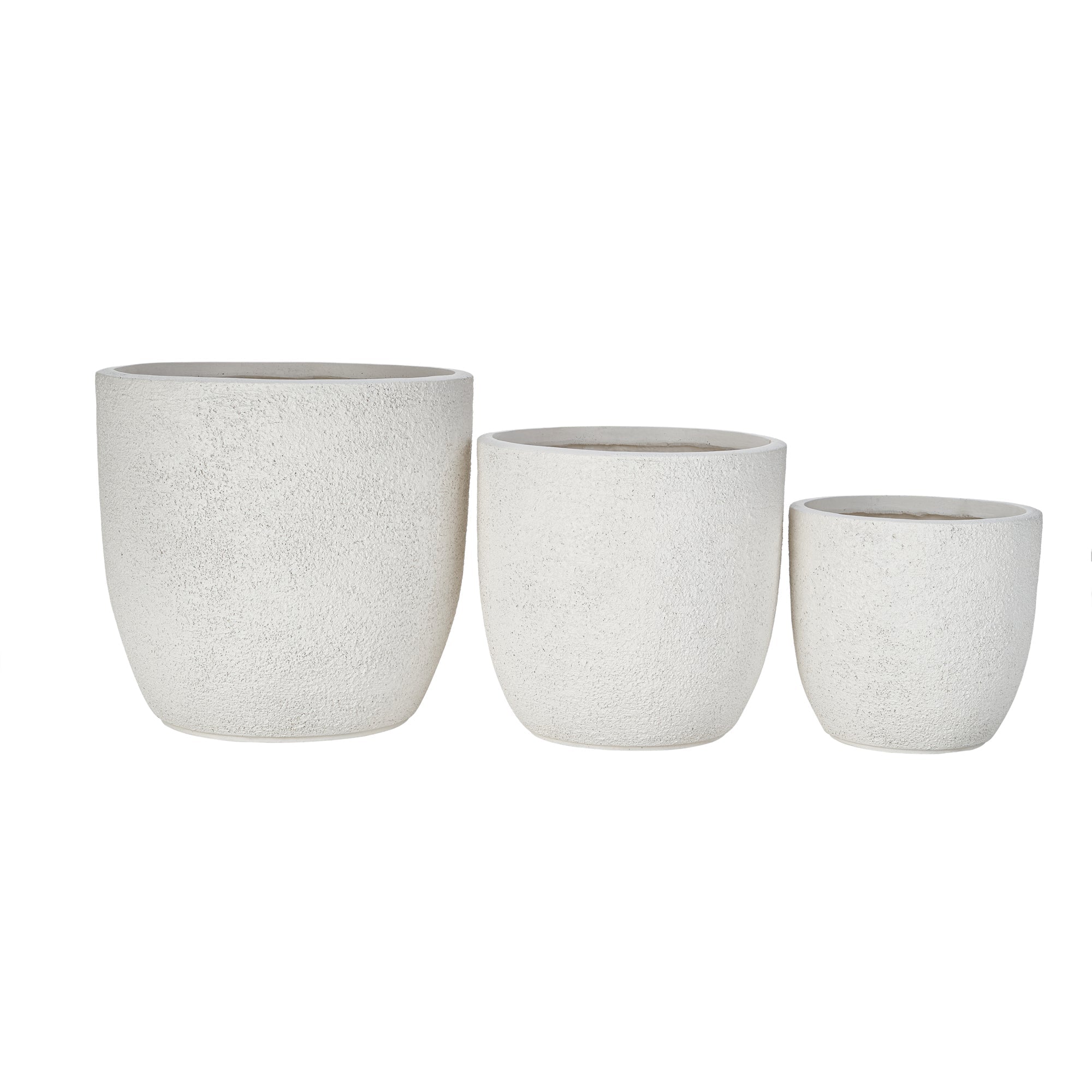 Lightweight Matte Textured Outdoor Planter