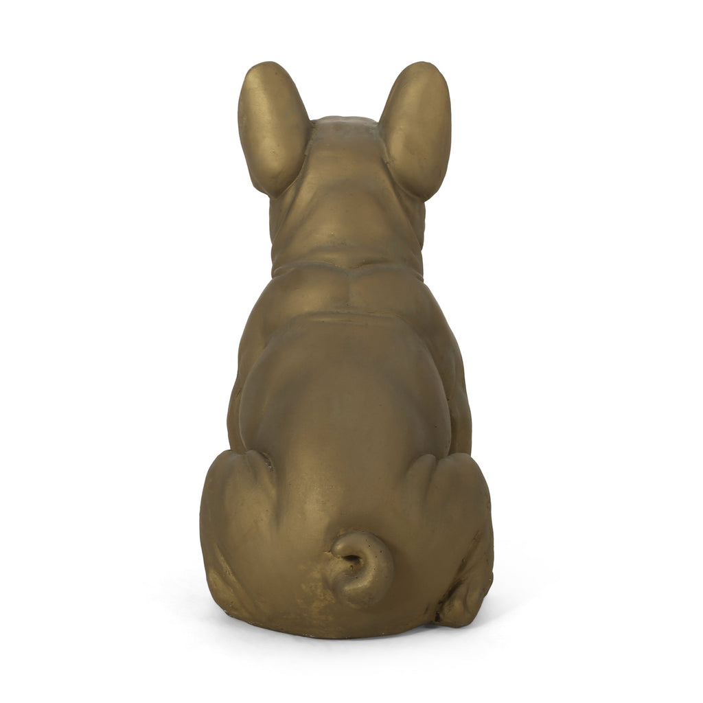 Louise Outdoor French Bulldog Garden Statue