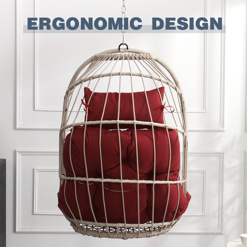 Folding Outdoor Egg Swing Chair