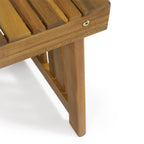 Kyoto Outdoor Foldable Side Table with Slat Design