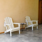 Composite Folding Adirondack Chair with Dual Cup Holder
