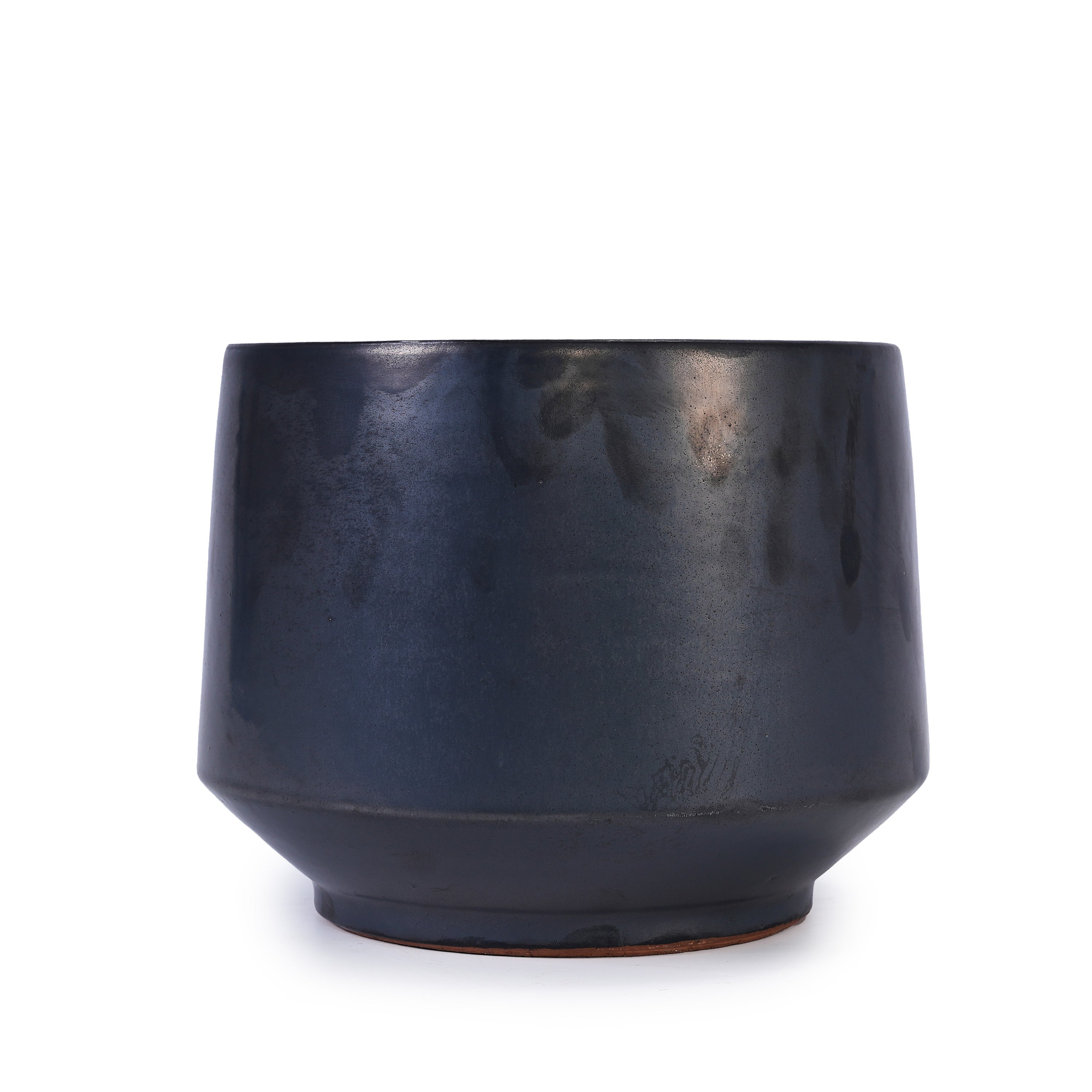 Solano Handmade Glazed Ceramic Planter, Set of 3