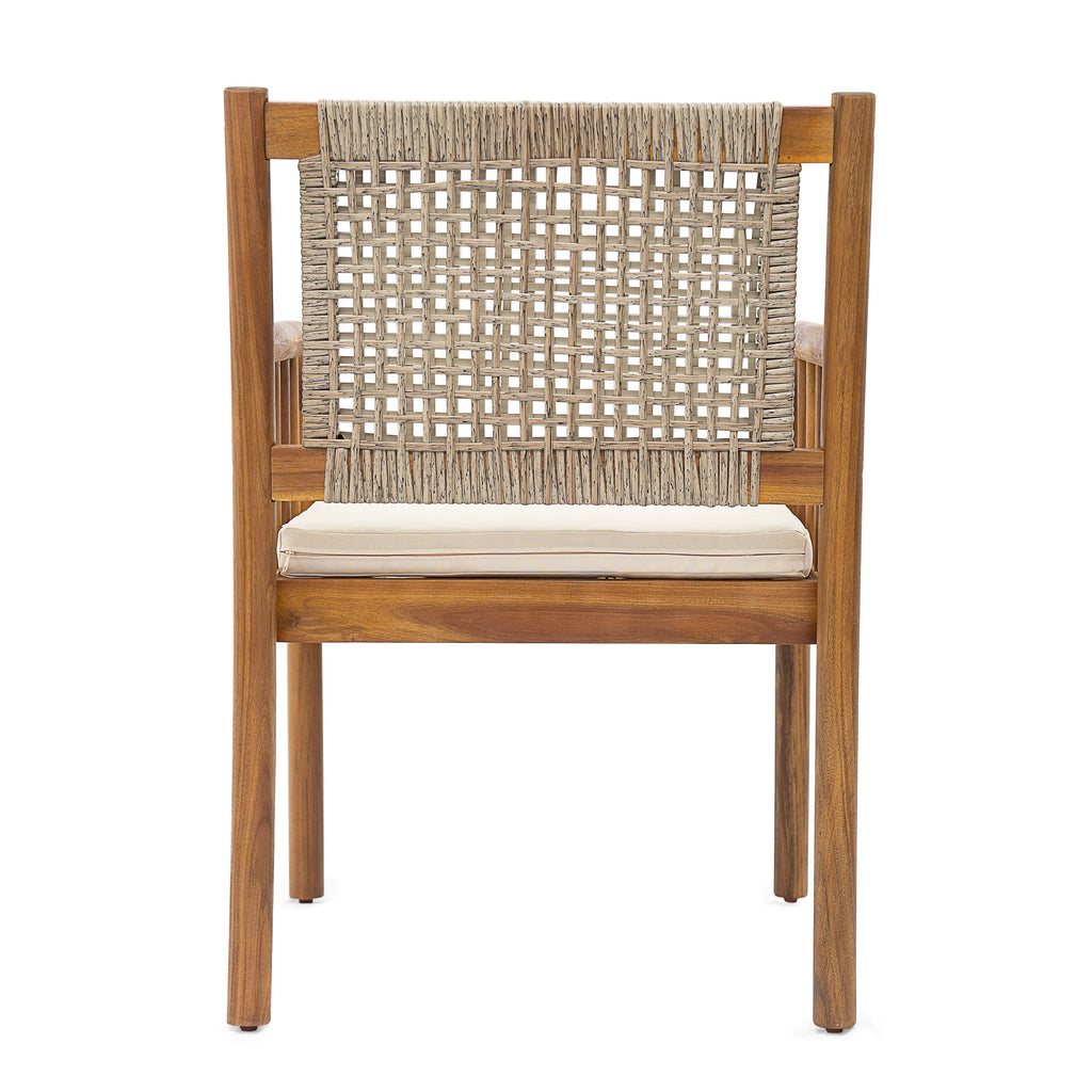 Porto Outdoor Dining Chairs, Set of 2