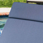 Salem Outdoor Chaise Lounge Cushion, Set of 2