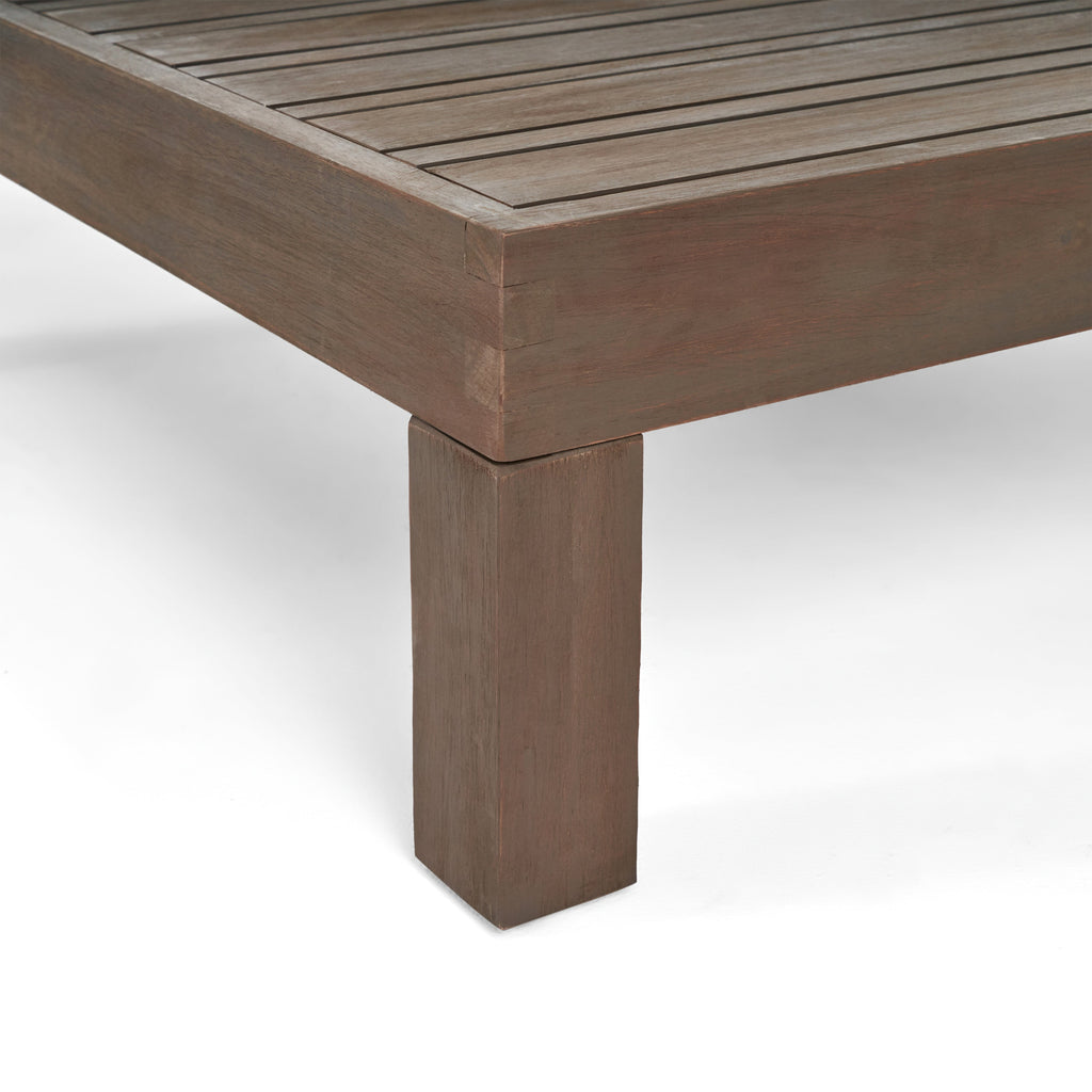 Brava Rustic Grey Coffee Table