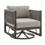 Mareike Outdoor Patio Swivel Glider Lounge Chair