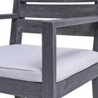Acacia Wood 7-Piece Expandable Outdoor Dining Set