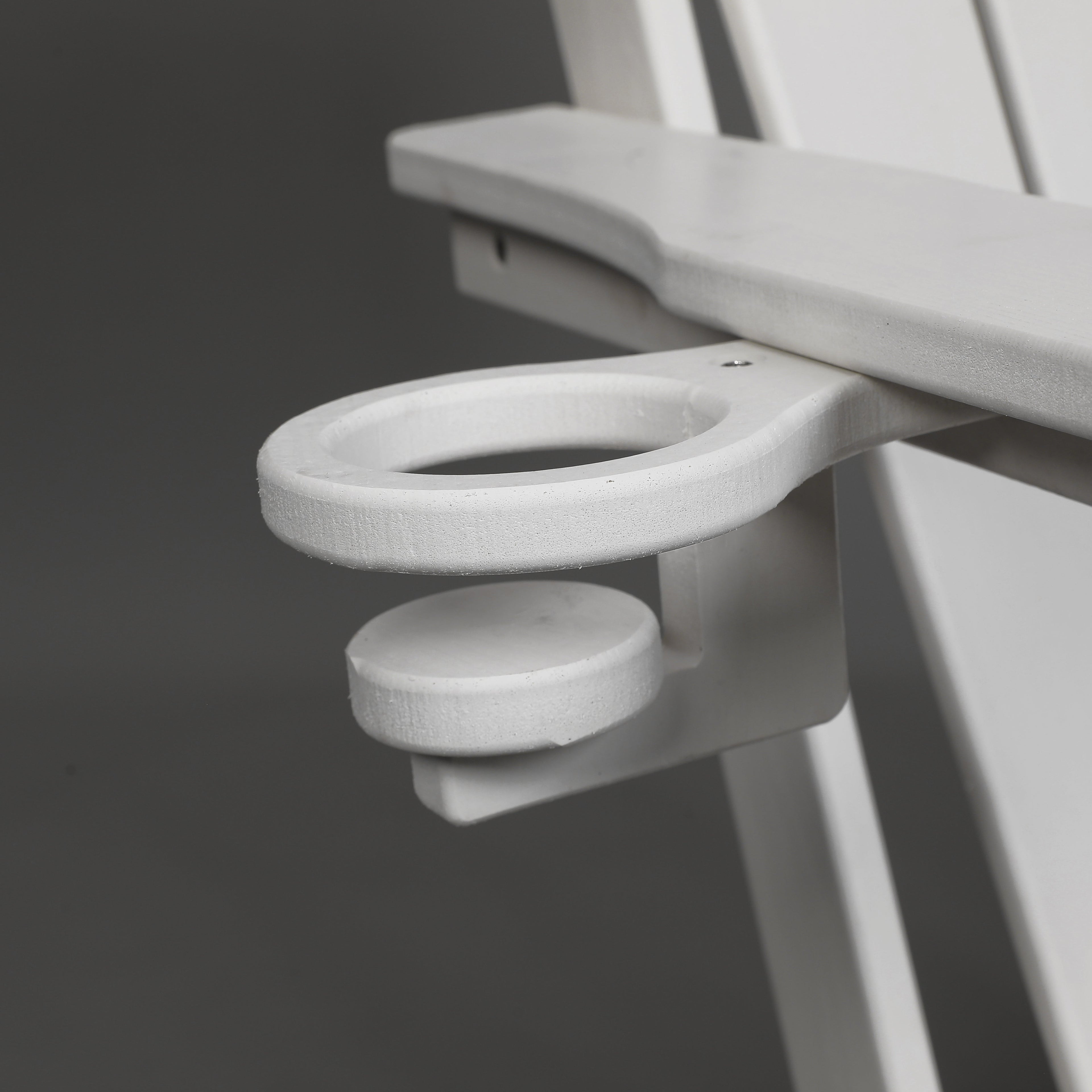 Composite Folding Adirondack Chair with Dual Cup Holder