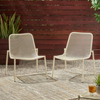 Kincaid Stackable Iron Chairs, Set of 2