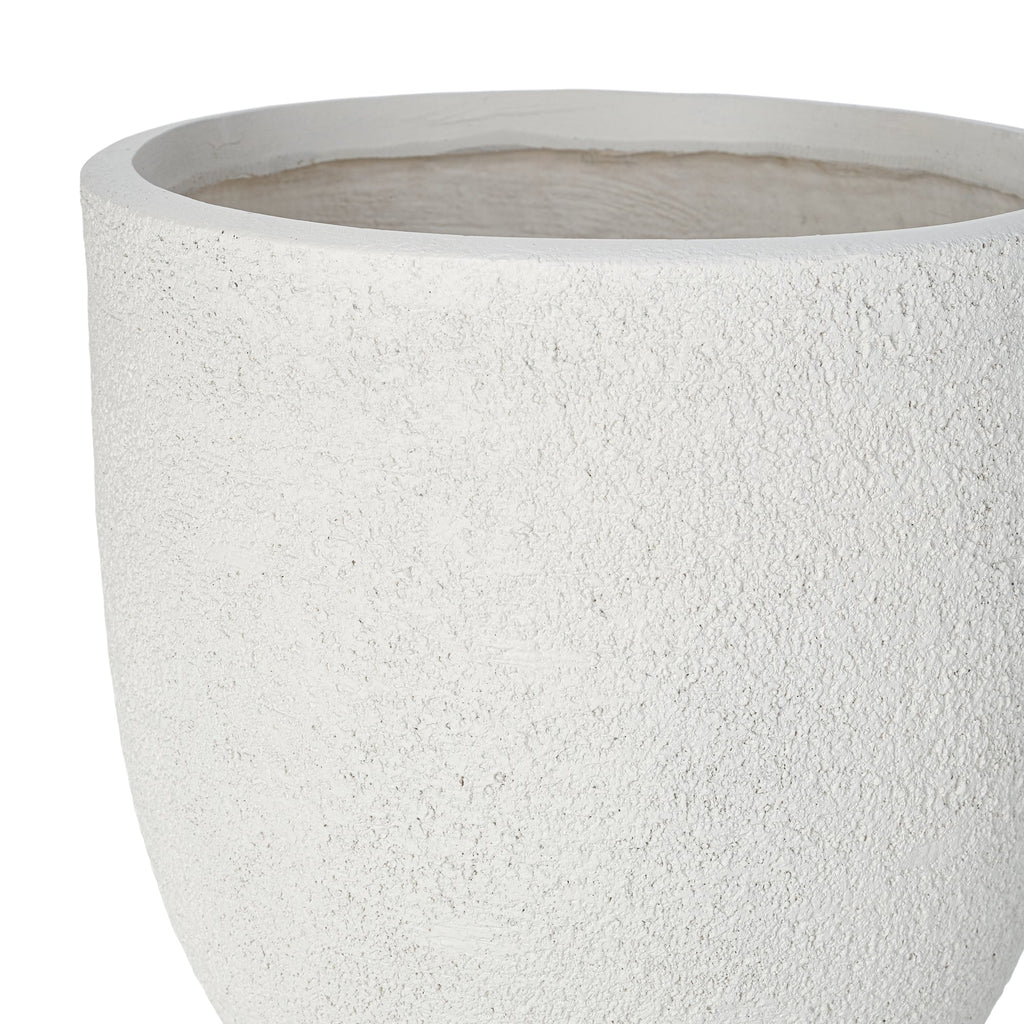 Lightweight Matte Textured Outdoor Planter