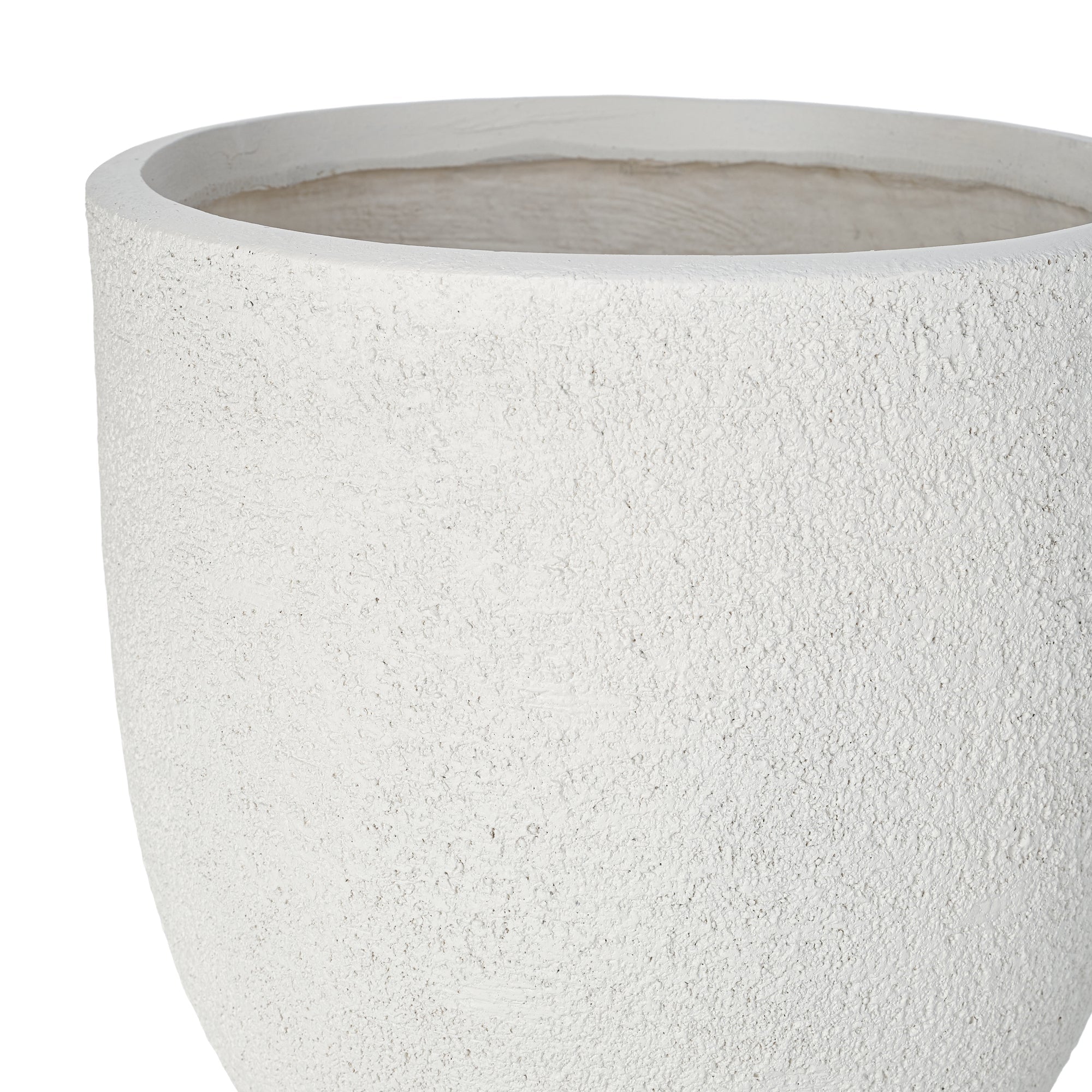 Lightweight Matte Textured Outdoor Planter