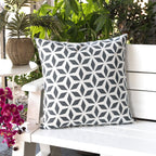 Crystal Burst Outdoor Pillow