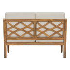 Islewood 2 Piece Acacia Wood Outdoor Loveseat & Coffee Table Set