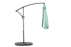 10' Offset Hanging Market Patio Umbrella w/Easy Tilt Adjustment, Base Not Included