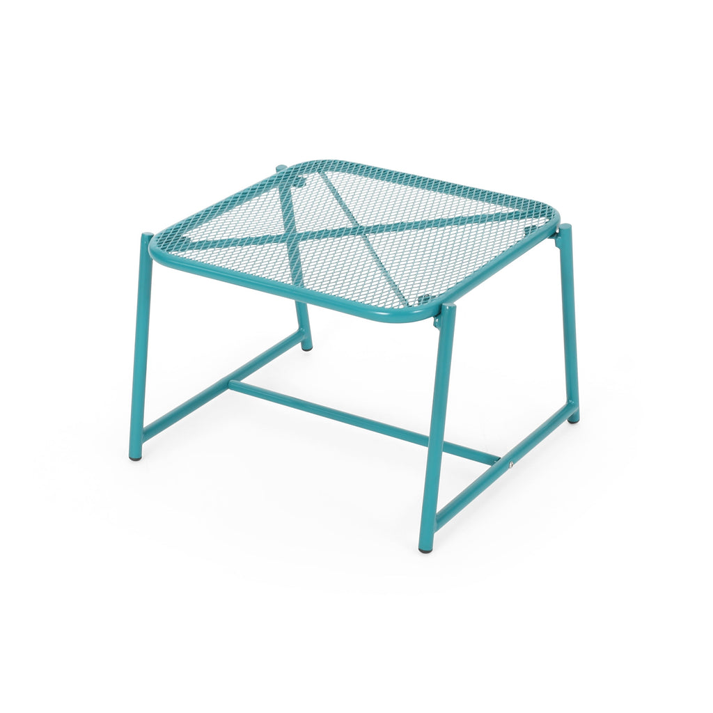 Kincaid Outdoor Modern Iron Side Table
