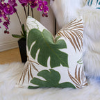 Monstera 20x20 Outdoor Throw Pillow