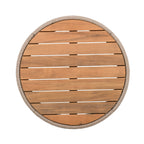 Sundara Outdoor Coffee & Side Table Set with Woven Rope Design