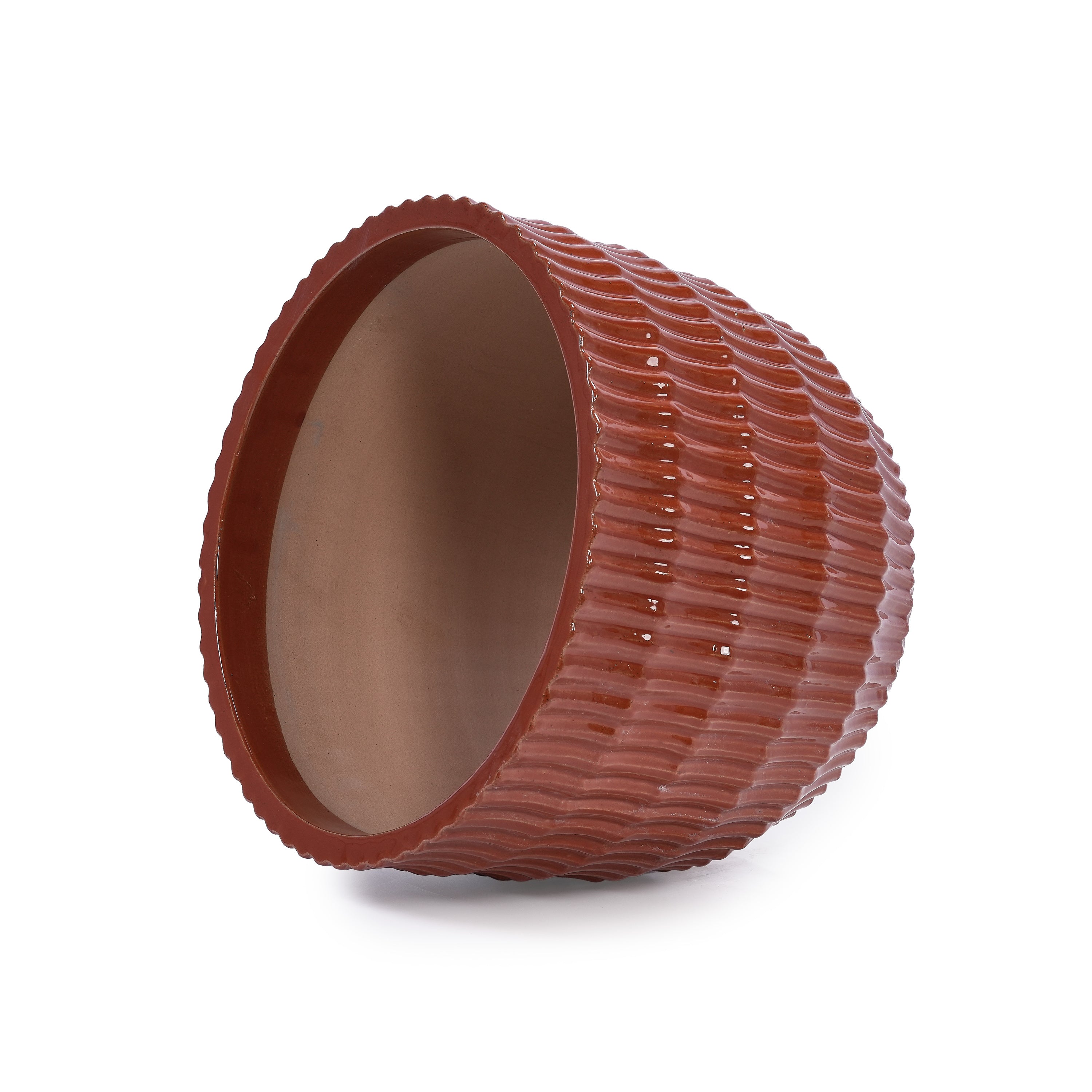 Ekon Handmade Ceramic Planter, Set of 4