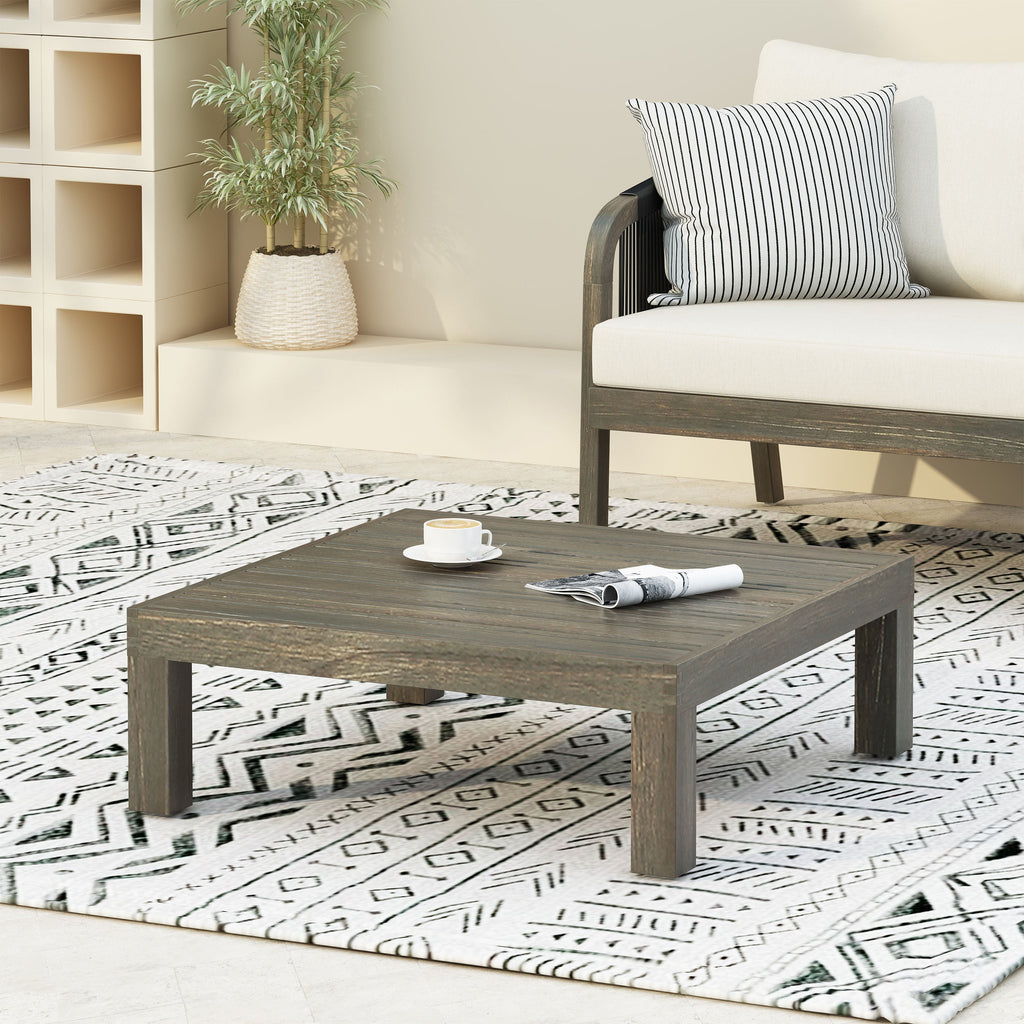Brava Rustic Grey Coffee Table