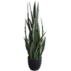Artificial Snake Plant Sansevieria UV Resistant 90cm