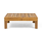 Brava Outdoor X-Back Corner Bench with Coffee Table