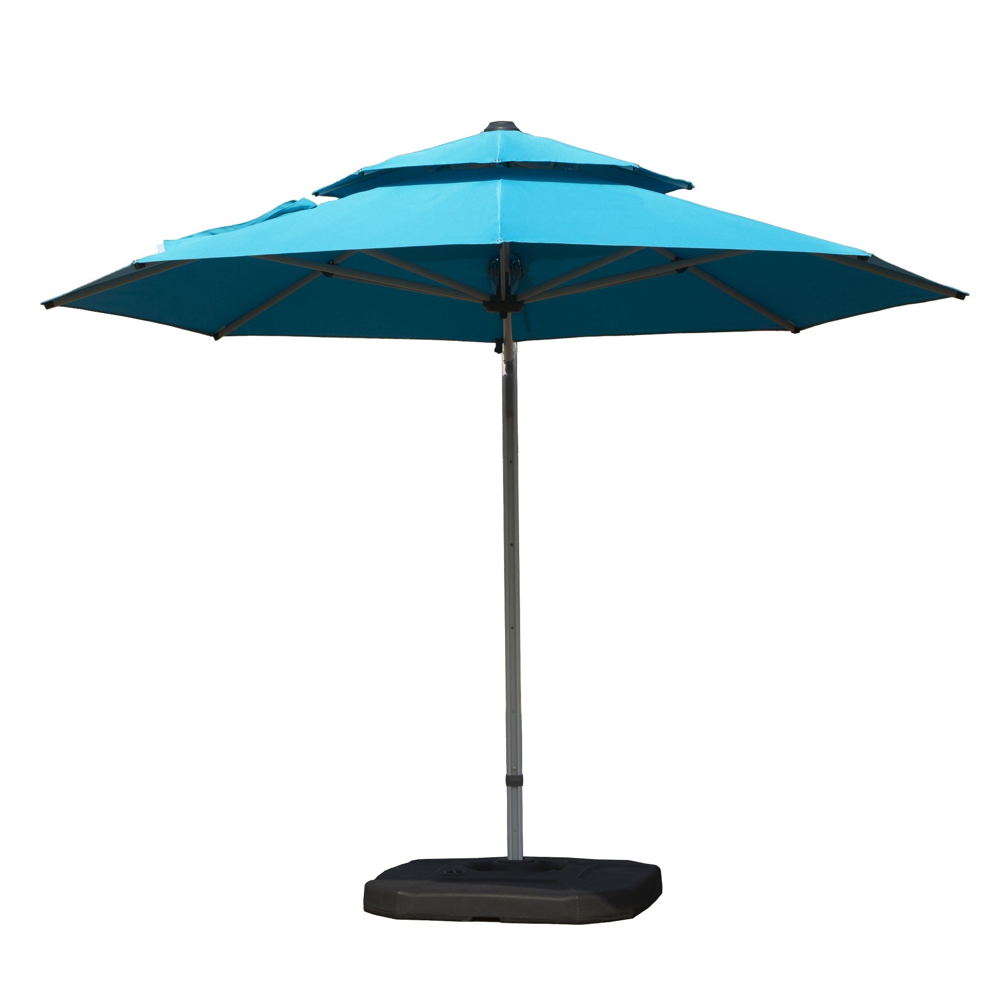 Round Cantilever Umbrella with Center Pole, Base Not Included