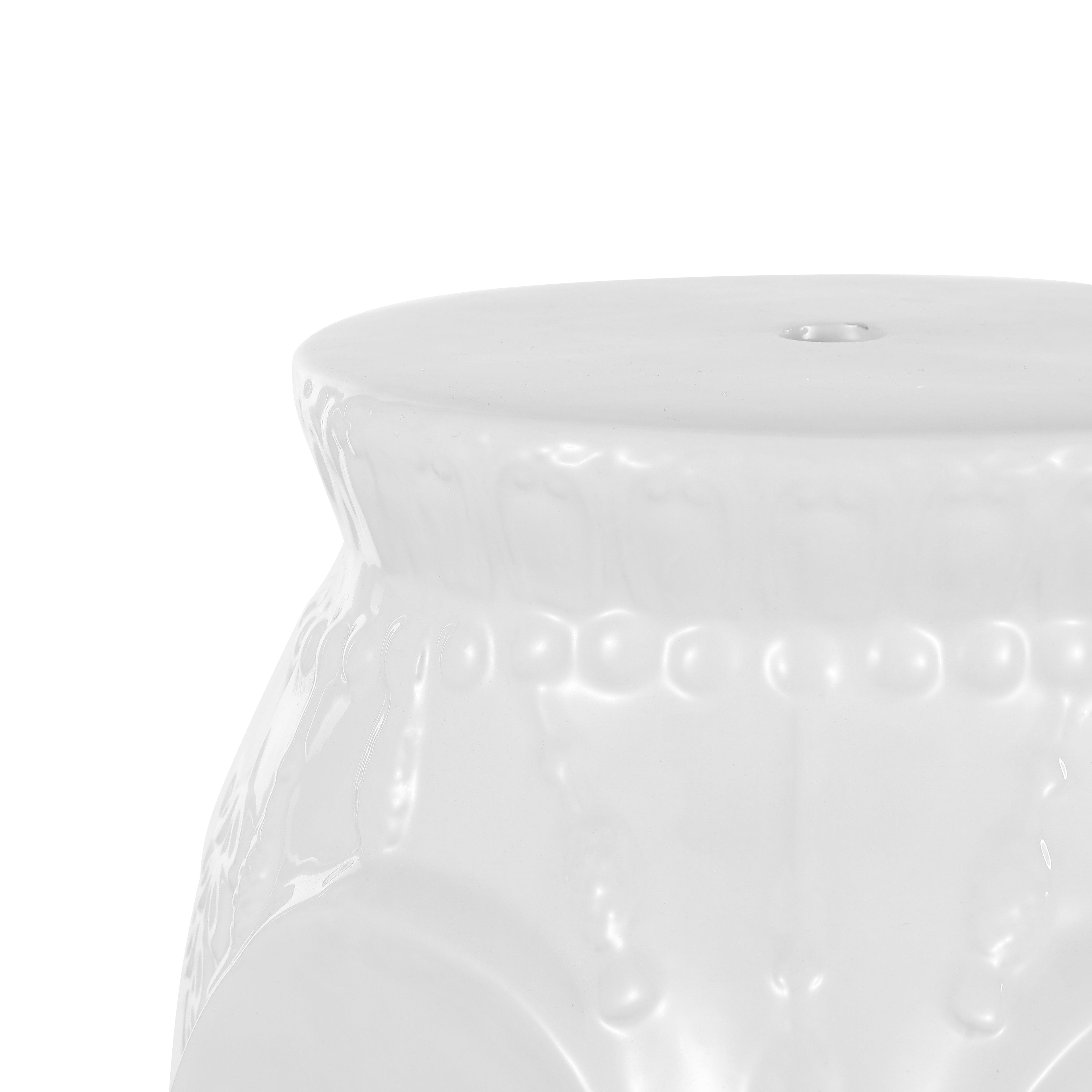 Orla Bohemian Elephant Ceramic Garden Stool