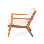 Brixton Outdoor Club Chair with Cushion, Set of 2