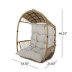 Malia Outdoor Wicker Swingasan™ Hanging Chair