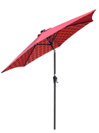 Parasol 9' Patio Umbrella with Lights