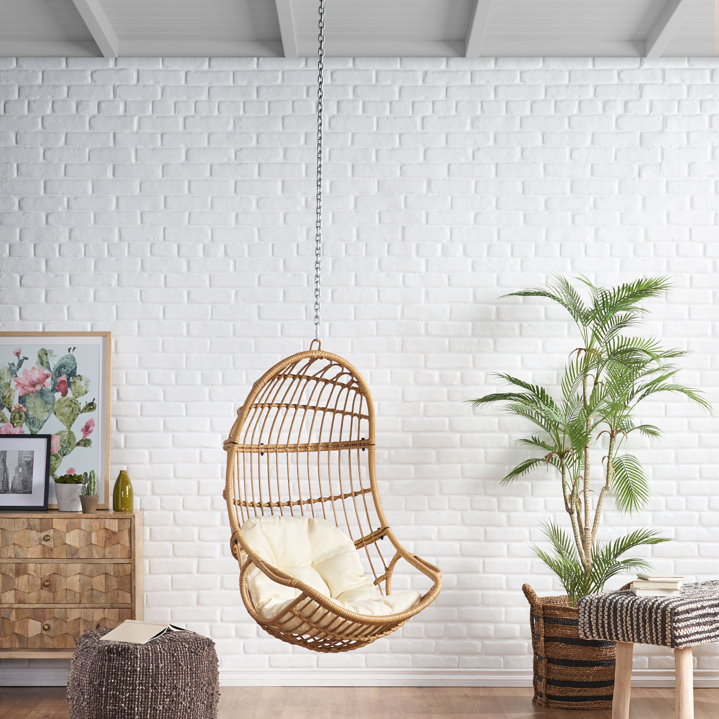 Richards Outdoor/Indoor Wicker Hanging Swing Chair